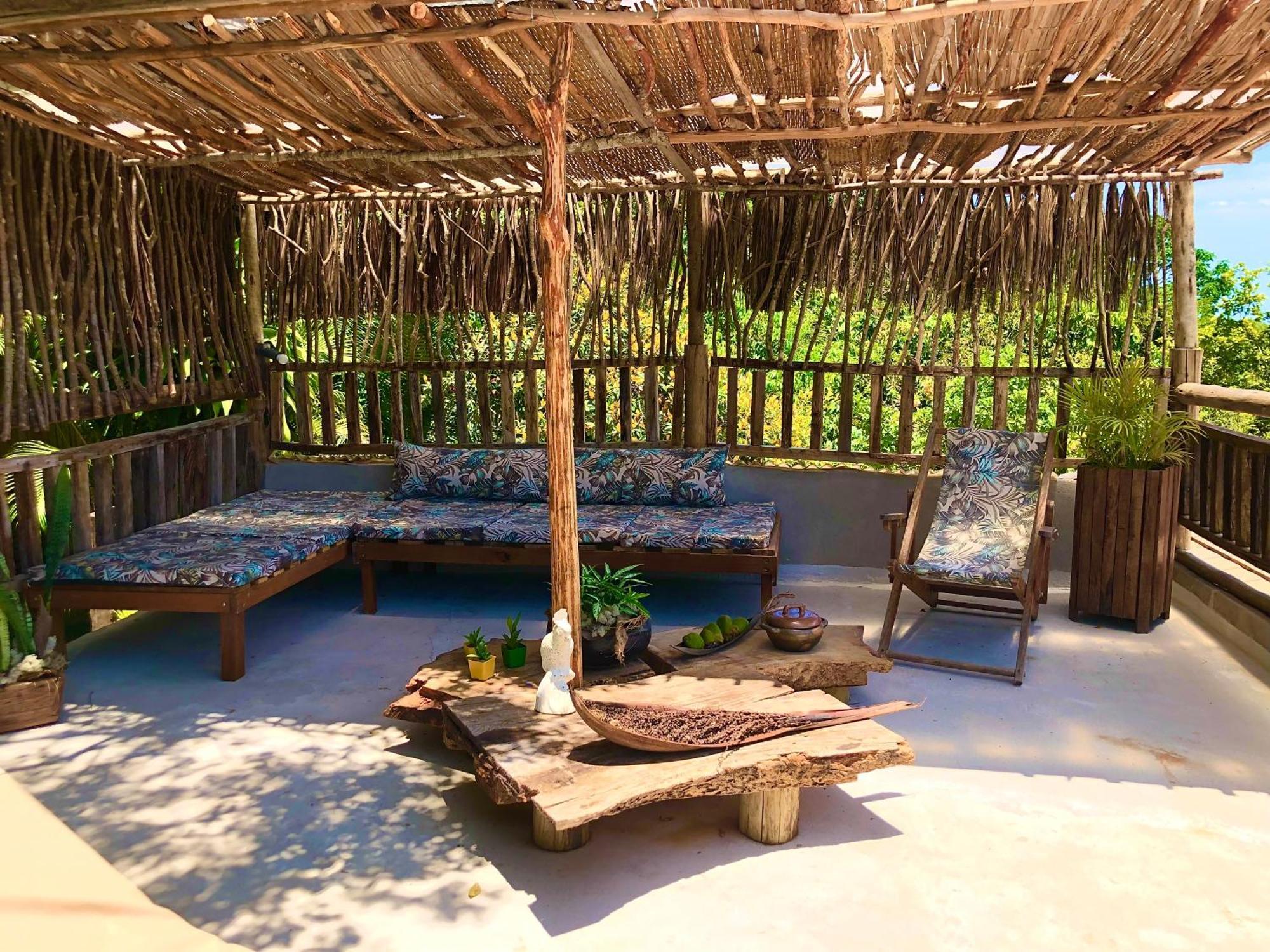 Eliza, Bangalo Vista Mar Em Trancoso Villa Ngoại thất bức ảnh